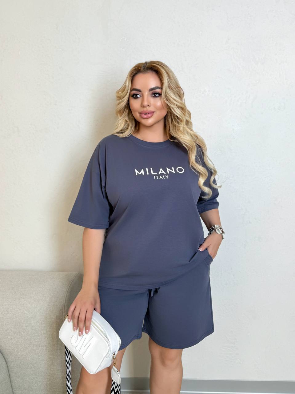 Garnitur damski plus size 062