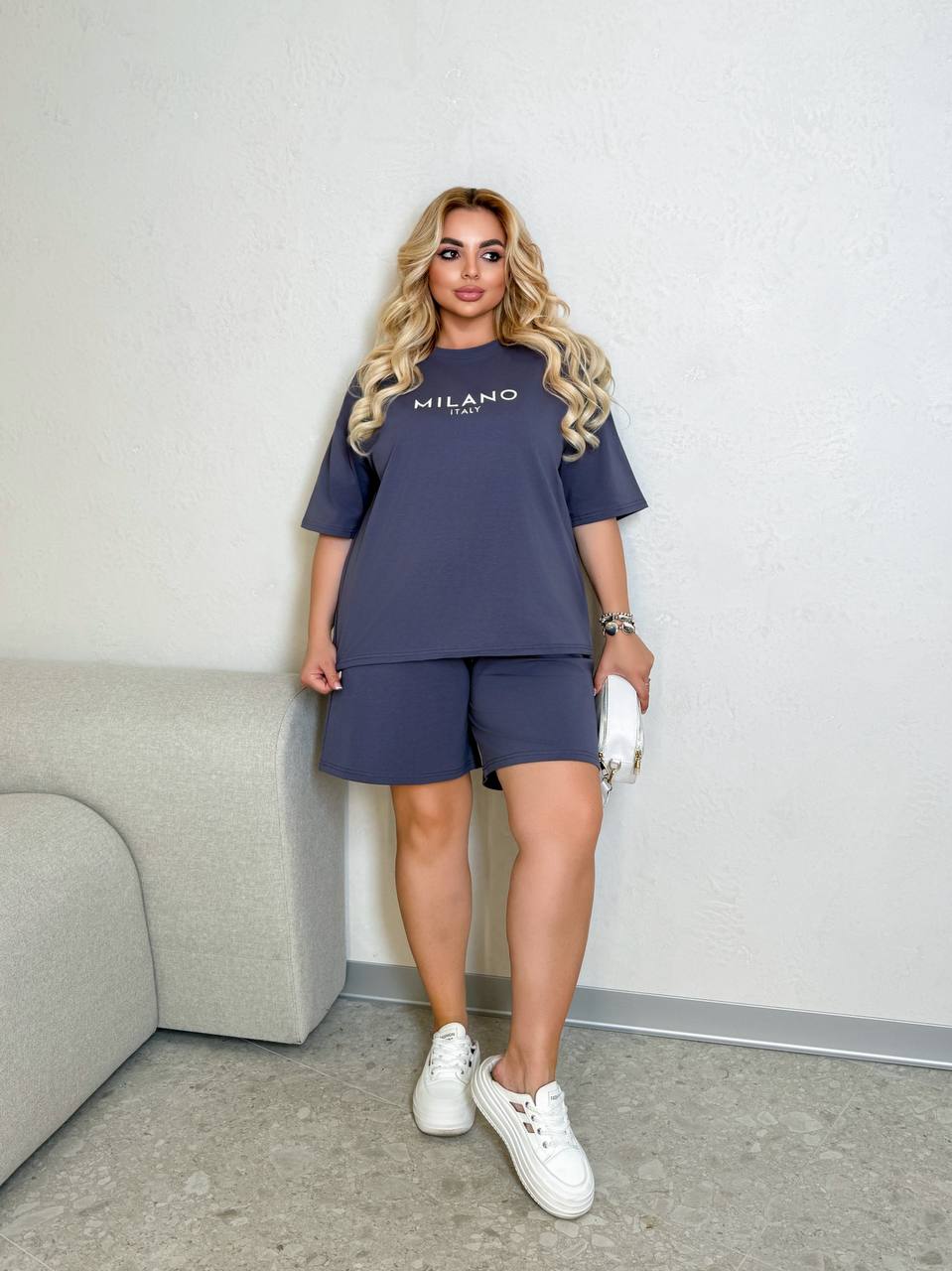 Garnitur damski plus size 062