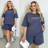 Garnitur damski plus size 062