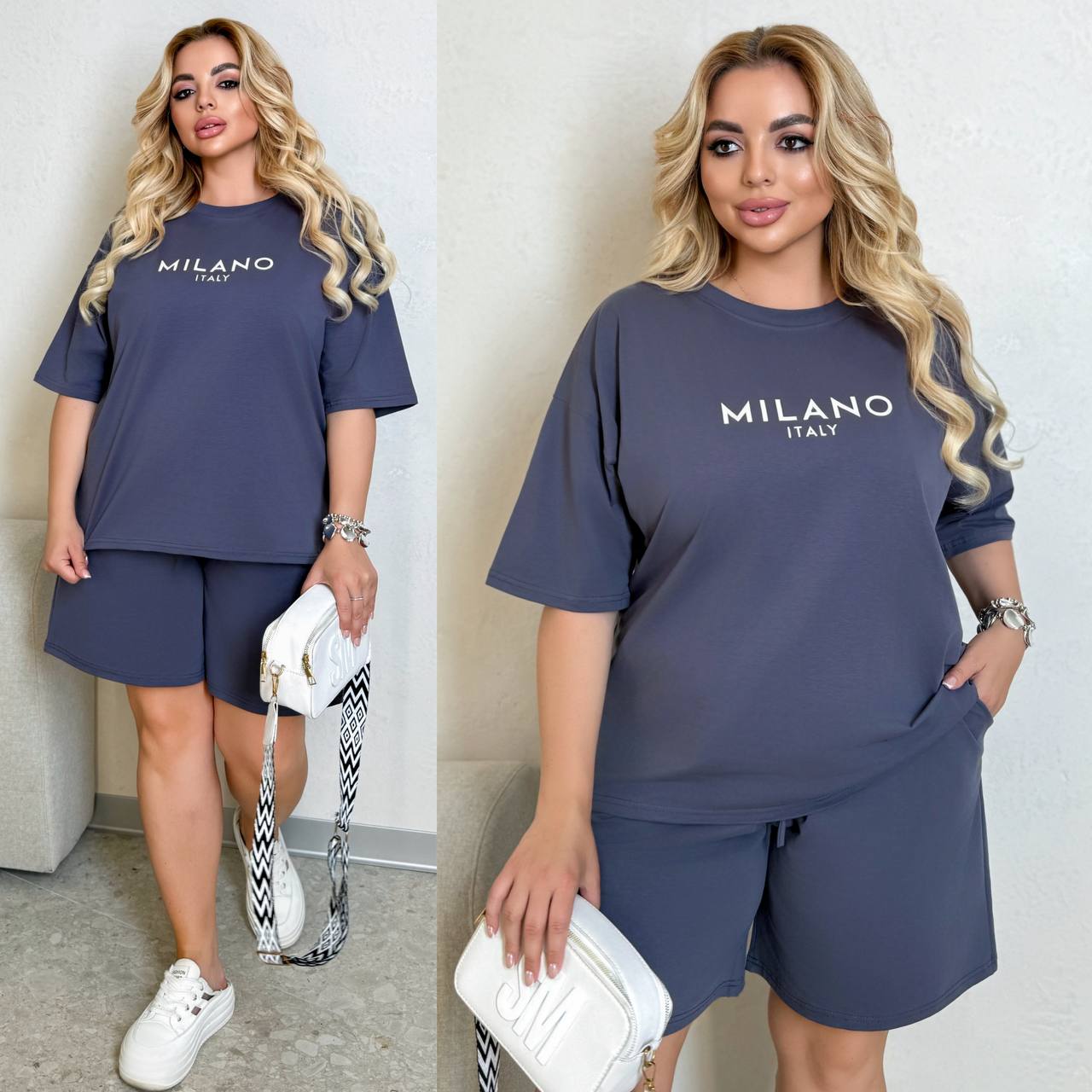 Garnitur damski plus size 062