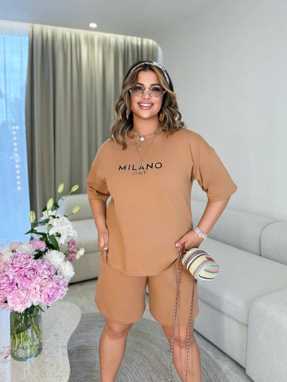 Garnitur damski plus size 062