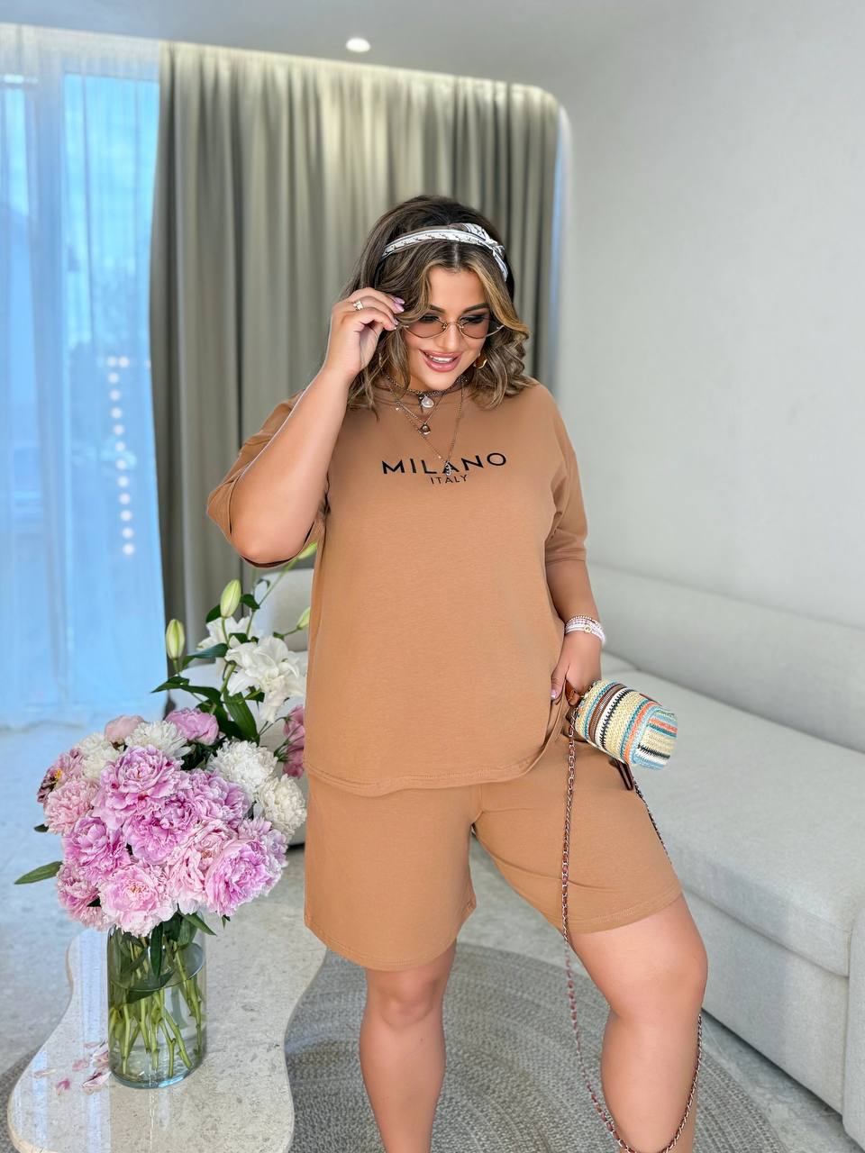 Garnitur damski plus size 062