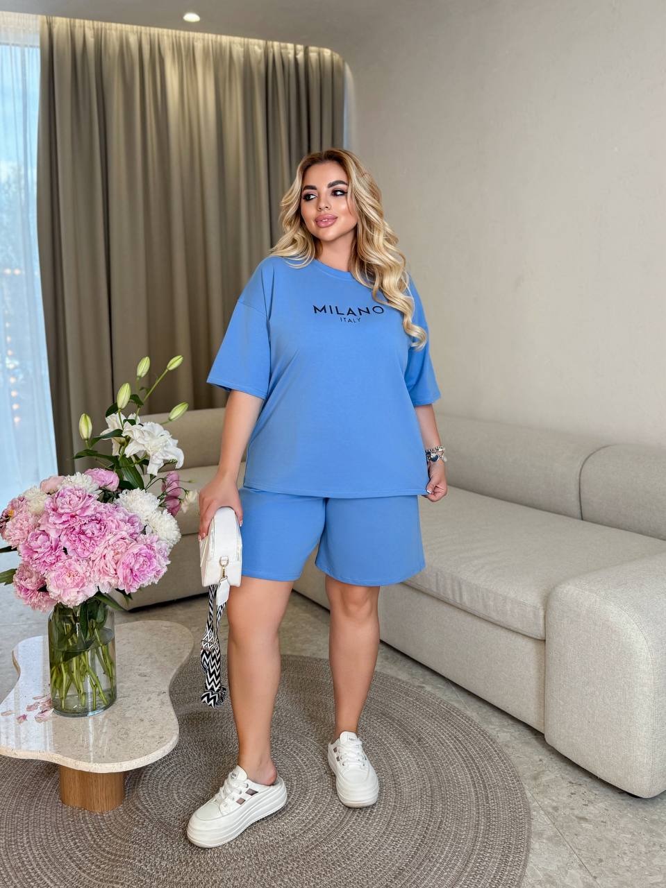 Garnitur damski plus size 062