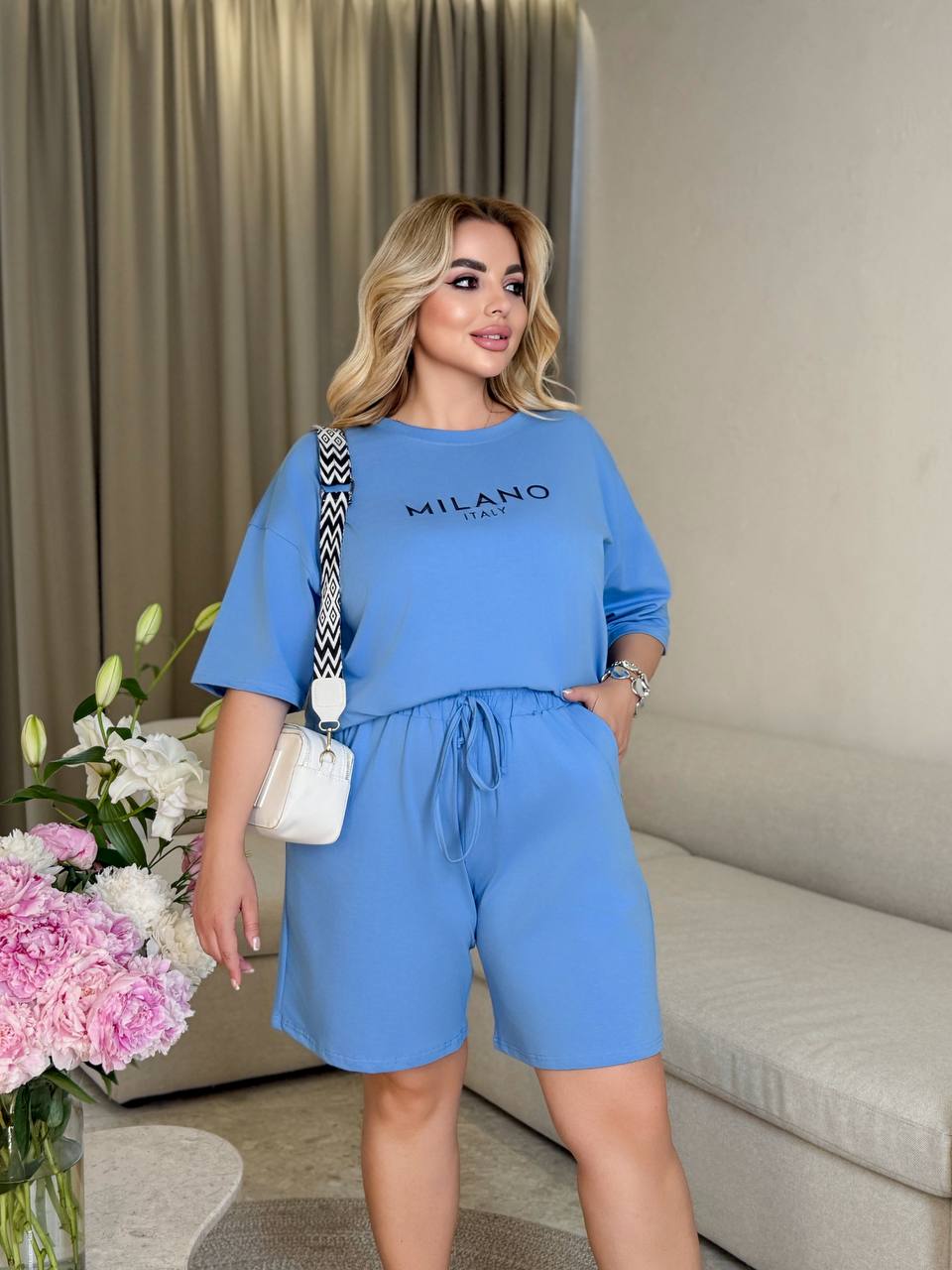 Garnitur damski plus size 062