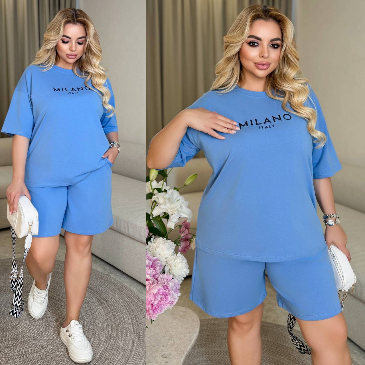 Garnitur damski plus size 062