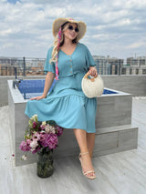 Sukienka damska plus size 070