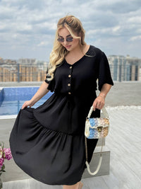 Sukienka damska plus size 070