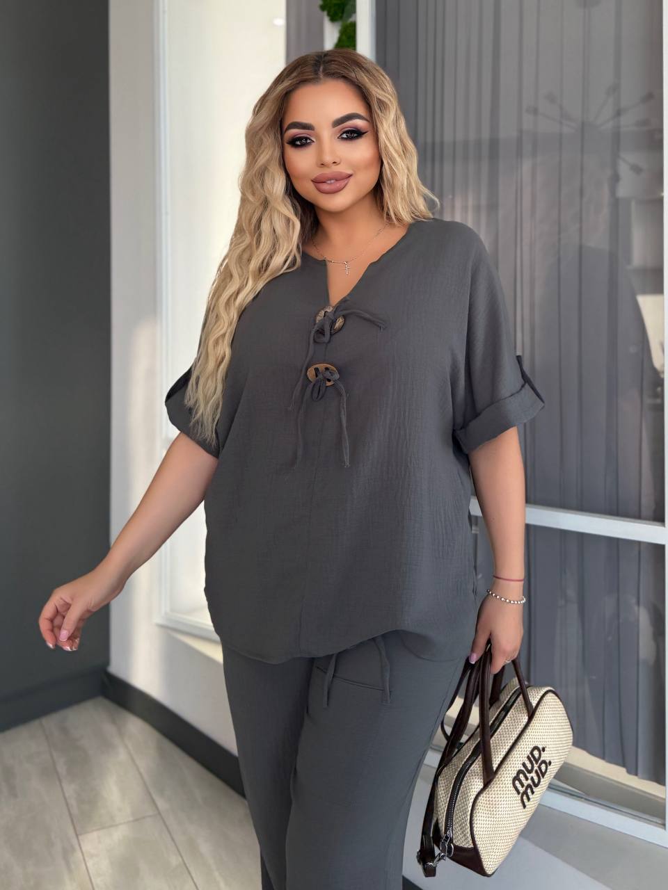 Strój damski plus size 075