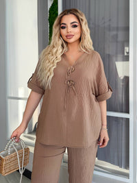 Strój damski plus size 075