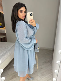 Sukienka damska plus size 383