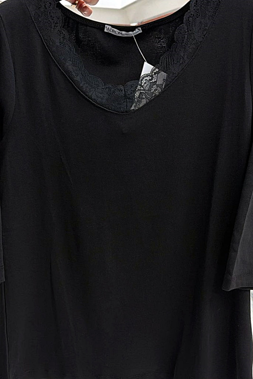 Bluzka koronkowa damska w dużym rozmiarze 1449-23