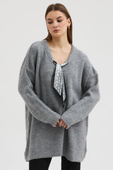 Sweter damski plus size 523