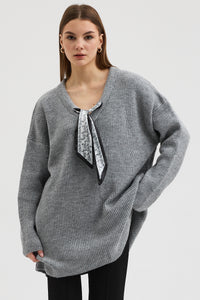 Sweter damski plus size 523