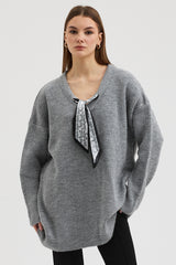 Sweter damski plus size 523