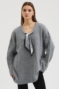 Sweter damski plus size 523