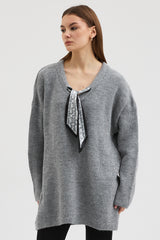 Sweter damski plus size 523