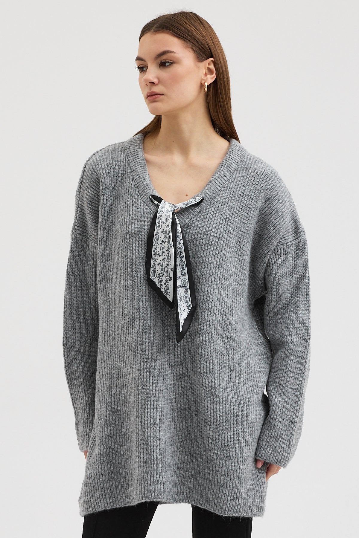 Sweter damski plus size 523