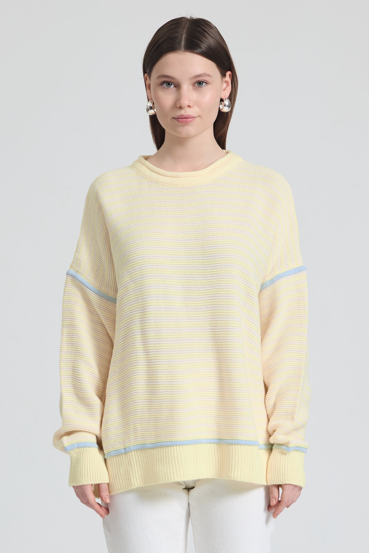 Sweter damski plus size 523