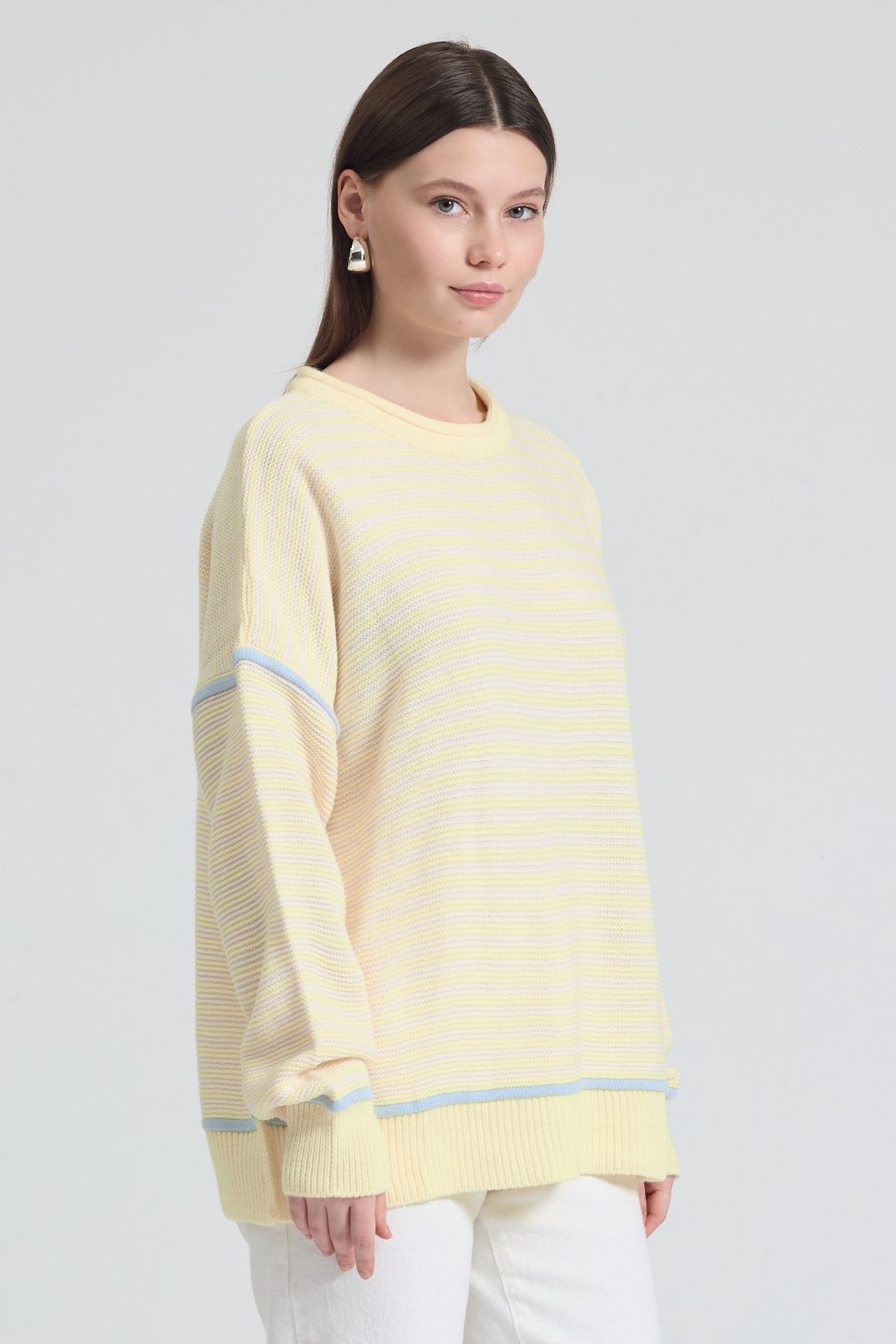 Sweter damski plus size 523