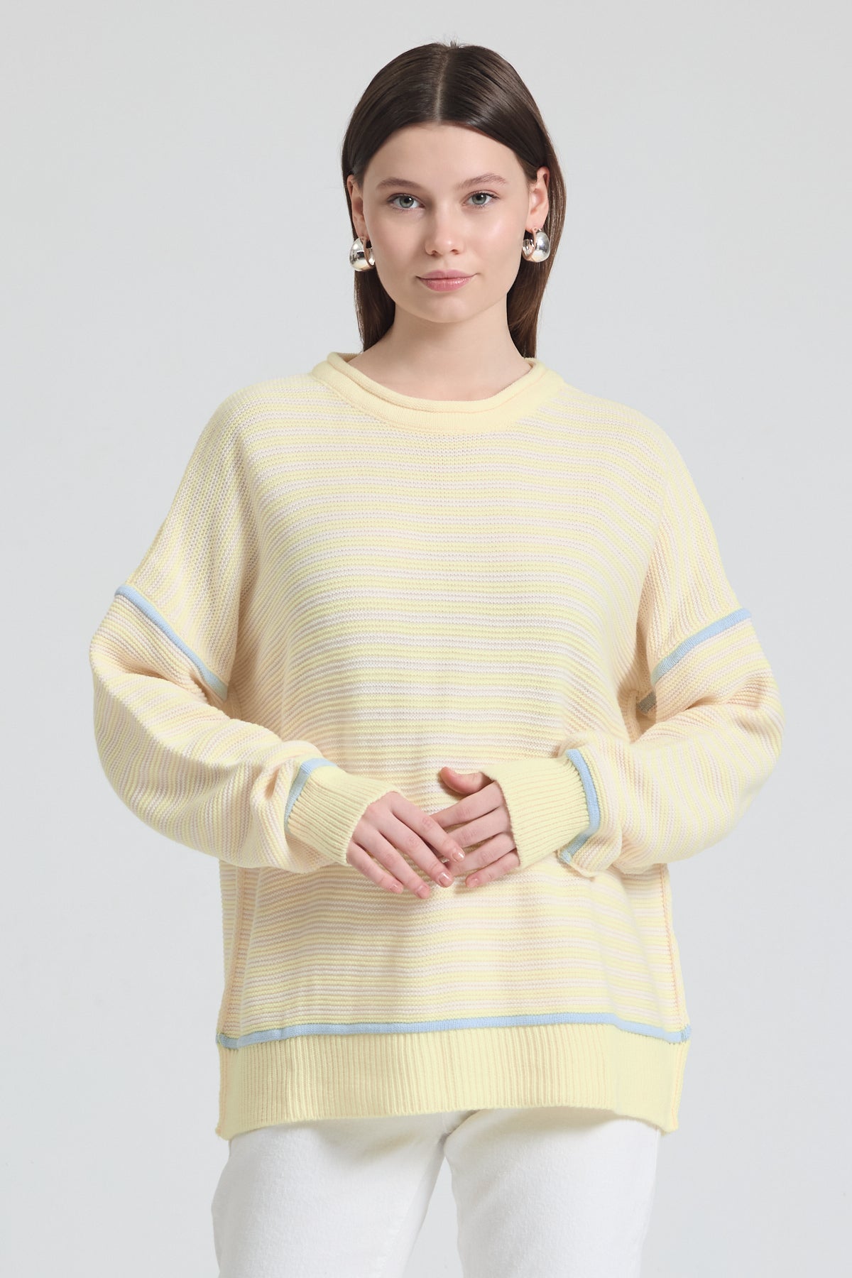 Sweter damski plus size 523