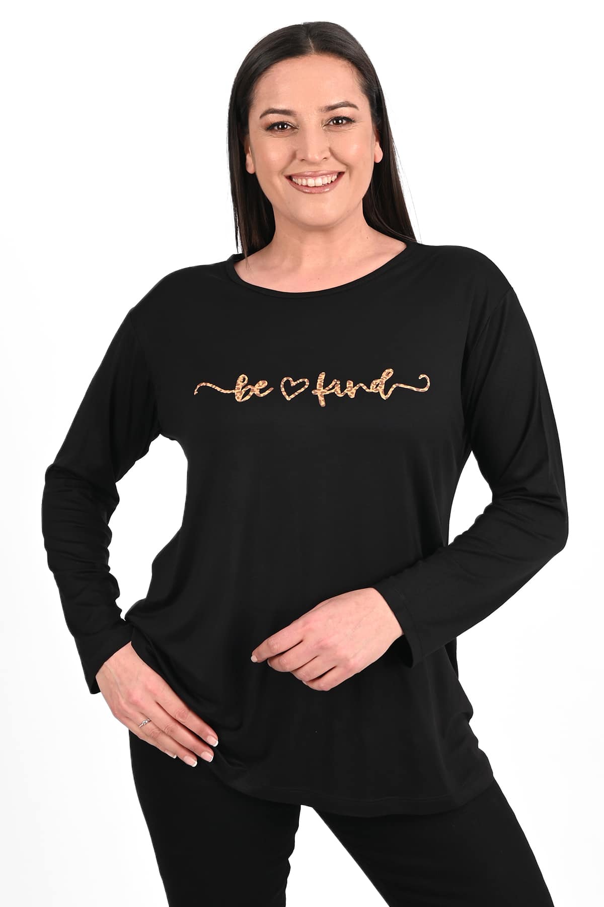 Bluzka damska w dużych rozmiarach Be Kind 1430-23