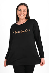 Bluzka damska w dużych rozmiarach Be Kind 1430-23
