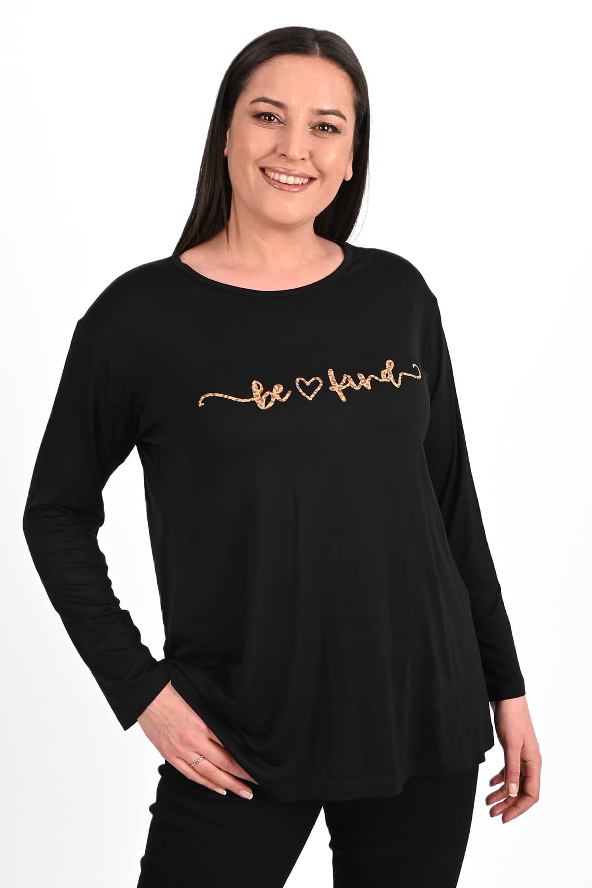 Bluzka damska w dużych rozmiarach Be Kind 1430-23