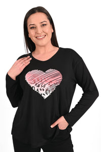Bluza dama marimi mari Heart 1434-23