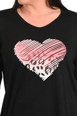 Bluza dama marimi mari Heart 1434-23