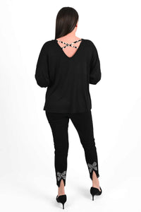 Bluzka damska plus size z nadrukiem zwierzęcym 1445-23
