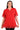 Koszulka damska plus size z koronką 1448-23