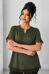 Tricou dama marimi mari cu dantela 1448-23