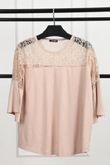 Bluza dama marimi mari dantela 1449-23