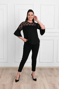 Bluza dama marimi mari dantela 1449-23