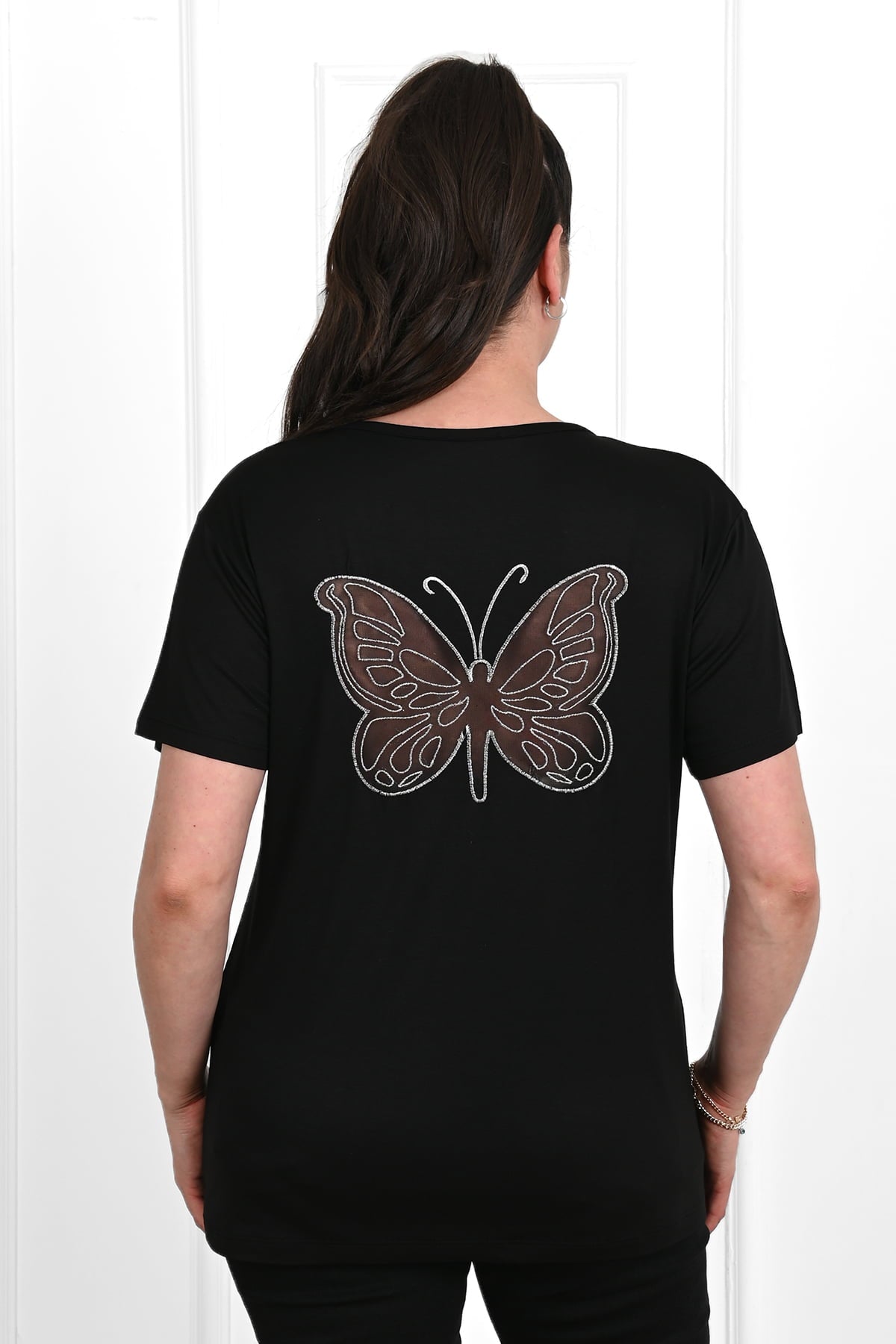 Tricou dama marimi mari Fluturi 1462-23