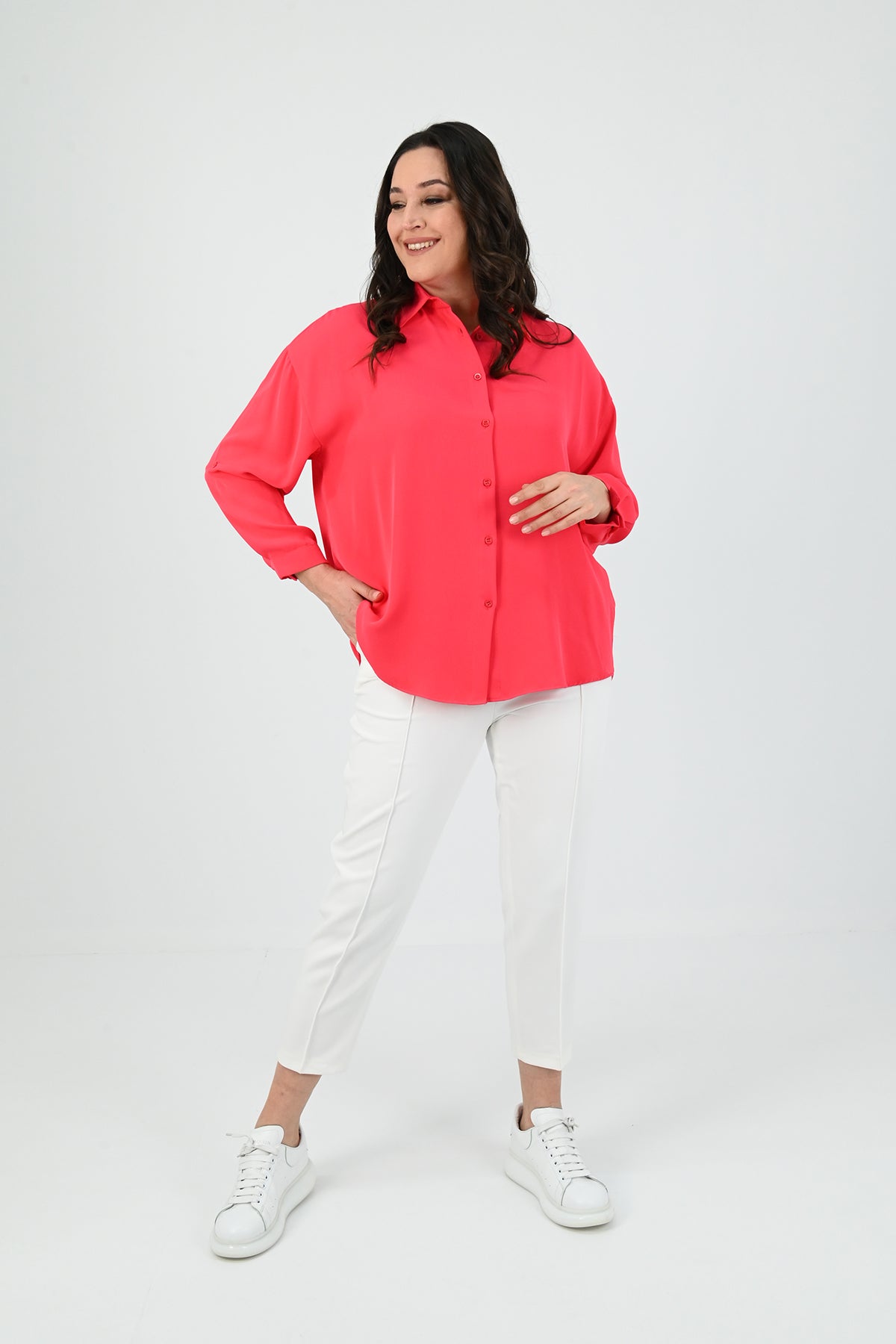 Camasa dama OVERSIZE marimi mari 1709-24