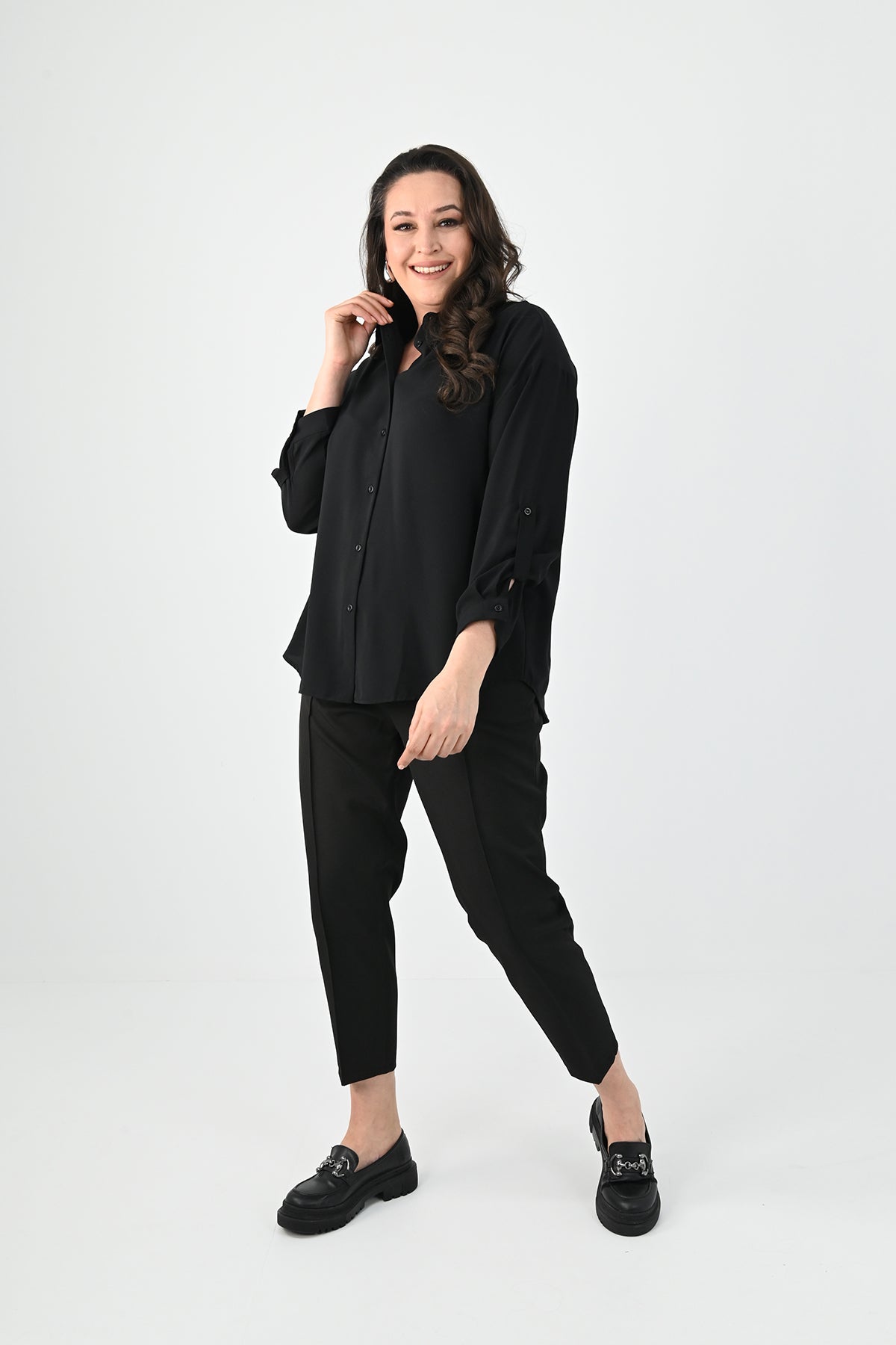 Camasa dama OVERSIZE marimi mari 1709-24