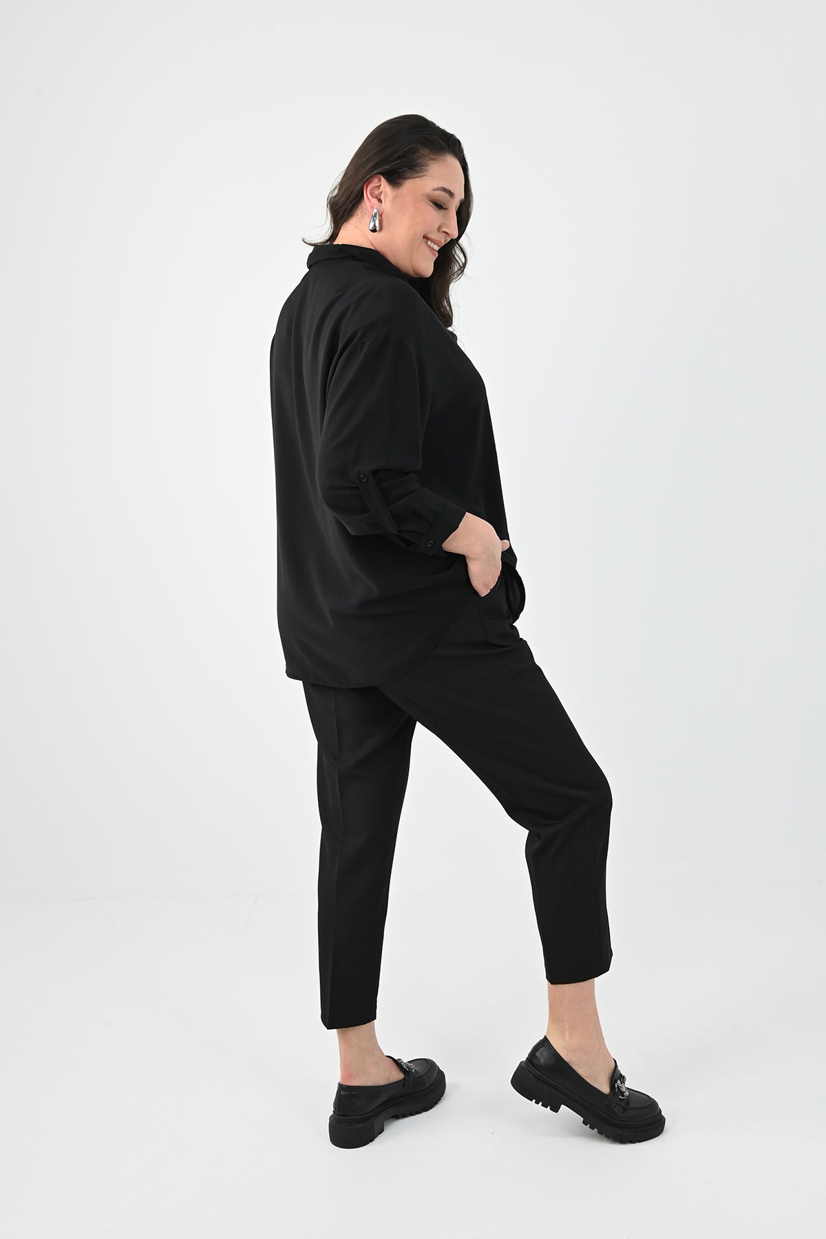 Camasa dama OVERSIZE marimi mari 1709-24