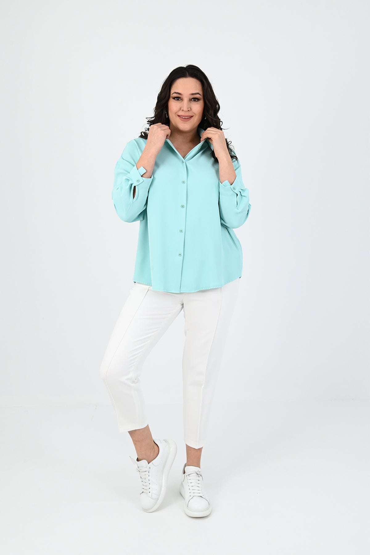 Camasa dama OVERSIZE marimi mari 1709-24