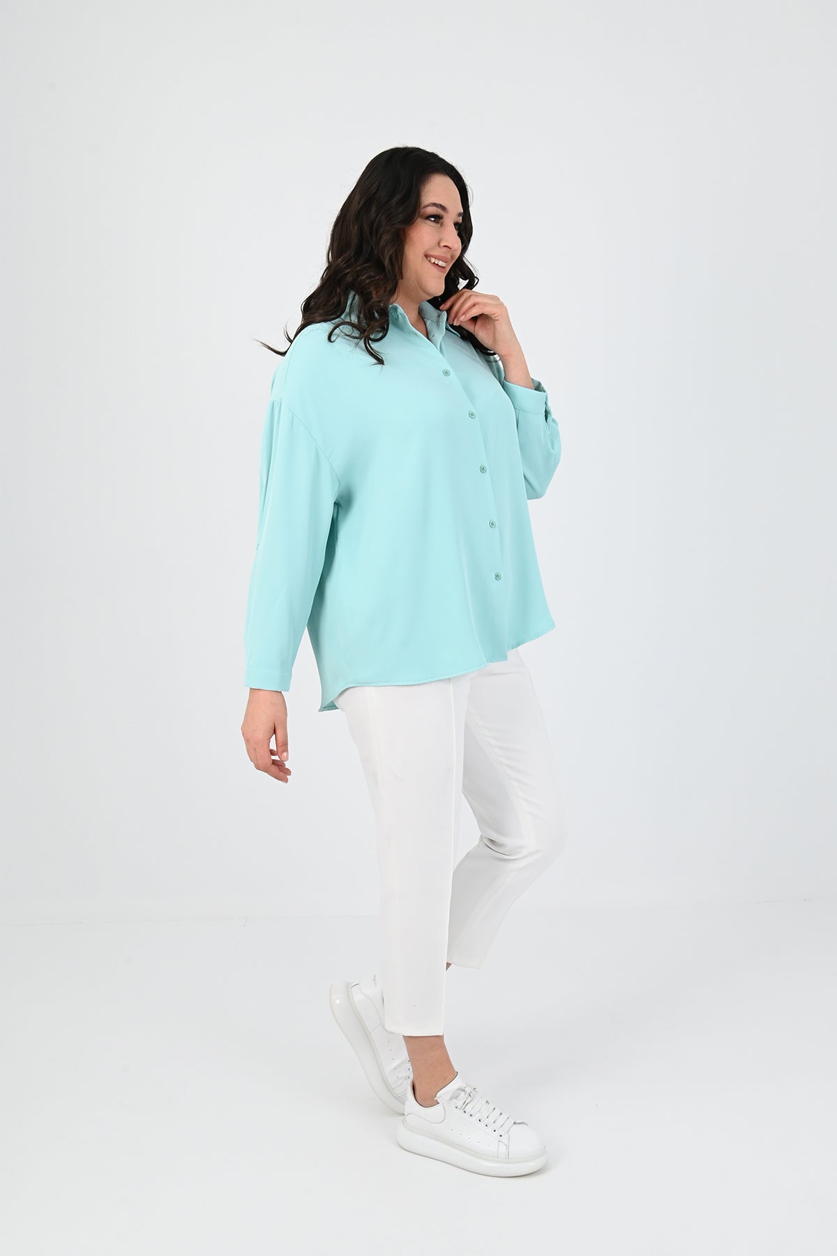 Camasa dama OVERSIZE marimi mari 1709-24