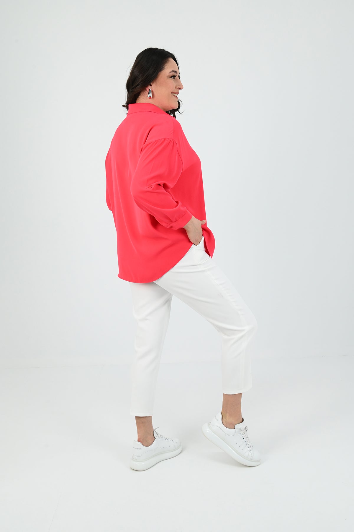 Camasa dama OVERSIZE marimi mari 1709-24