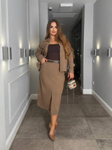 Garnitur damski plus size 062