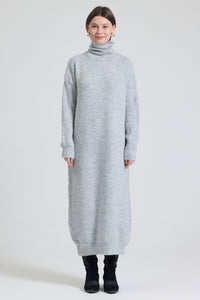 Rochie tricotata dama marimi mari 2018