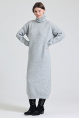 Rochie tricotata dama marimi mari 2018