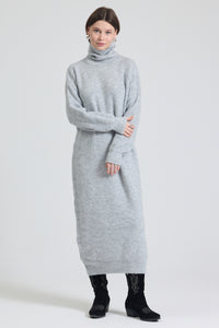 Rochie tricotata dama marimi mari 2018