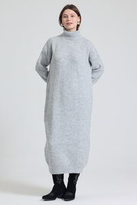 Rochie tricotata dama marimi mari 2018