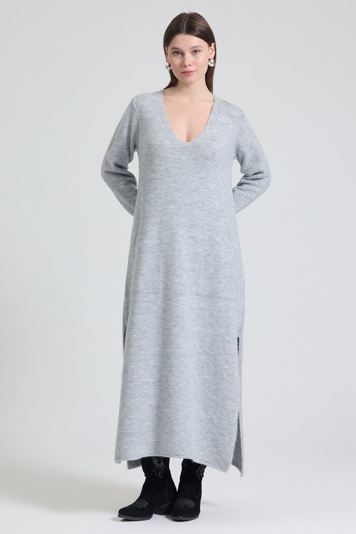 Sweter damski plus size 523