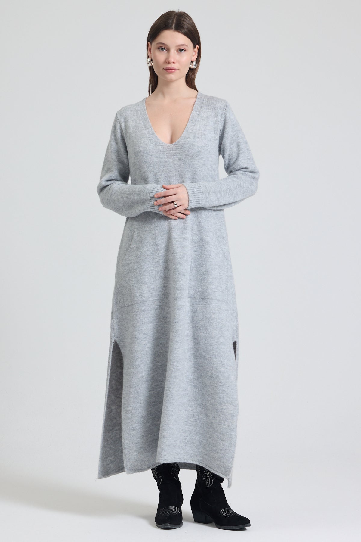 Sweter damski plus size 523
