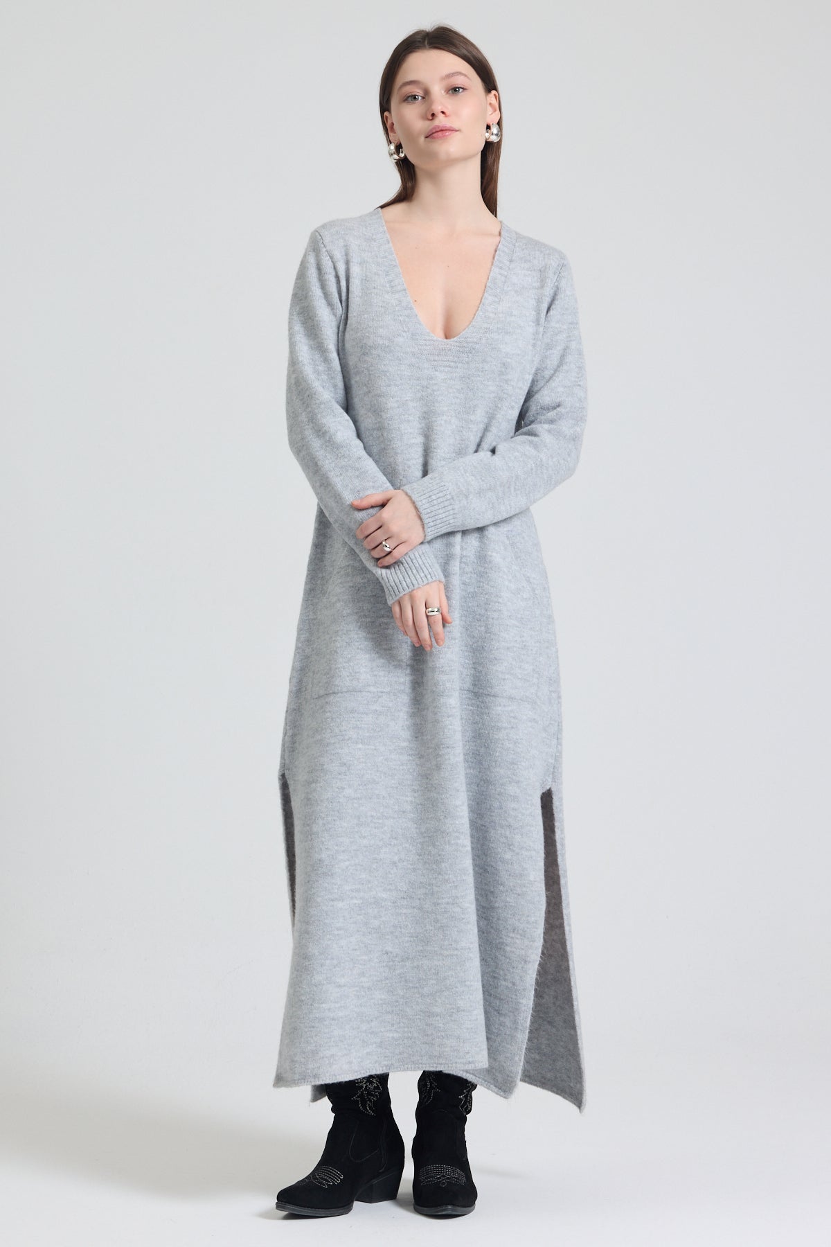 Sweter damski plus size 523