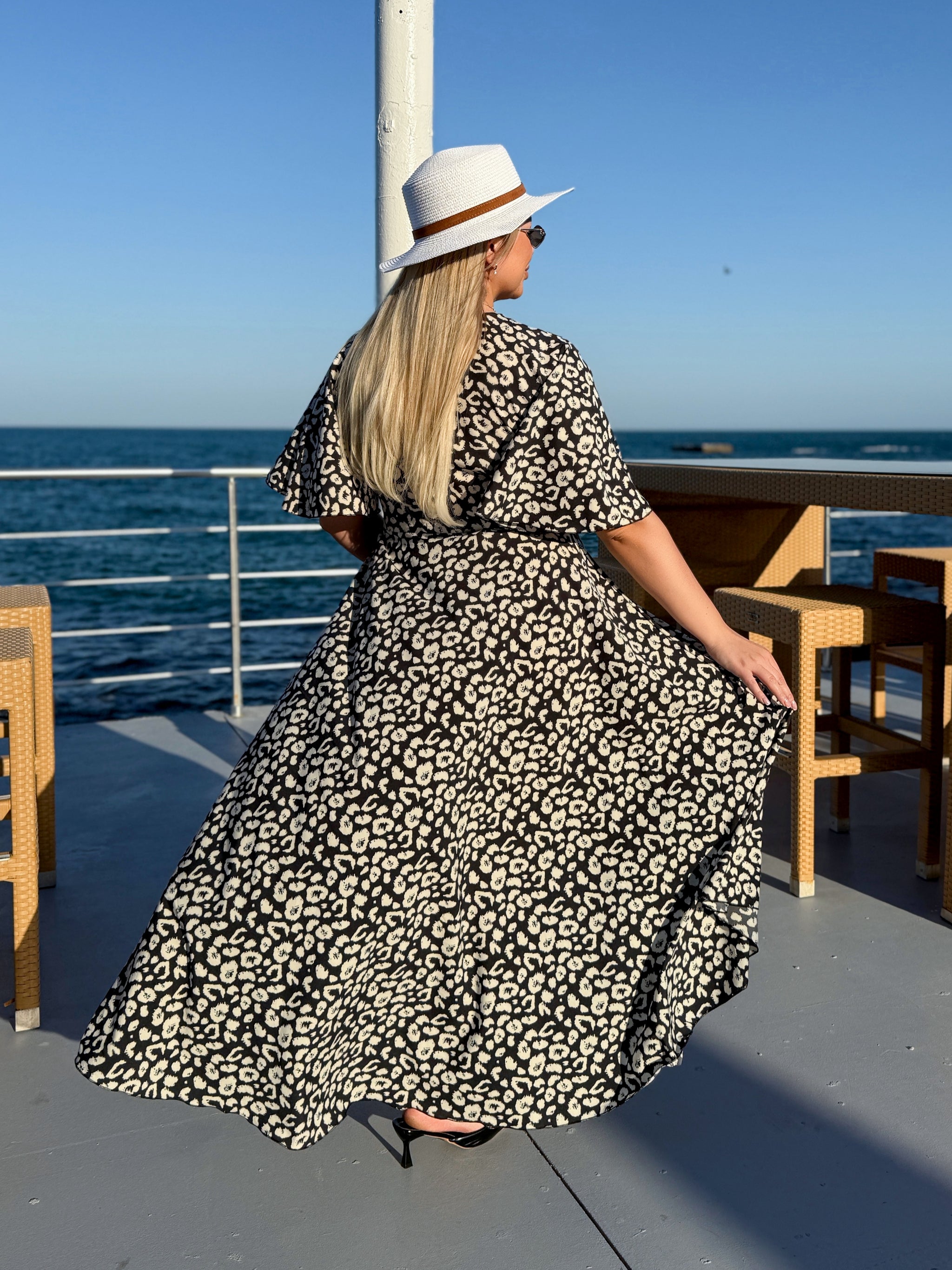 Sukienka damska plus size 2283